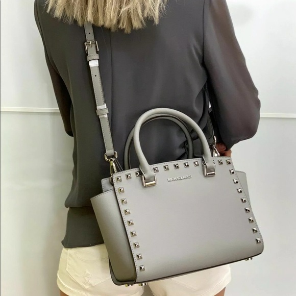 Rare Michael Kors satchel Purse Tote Medium - Picture 2 of 4